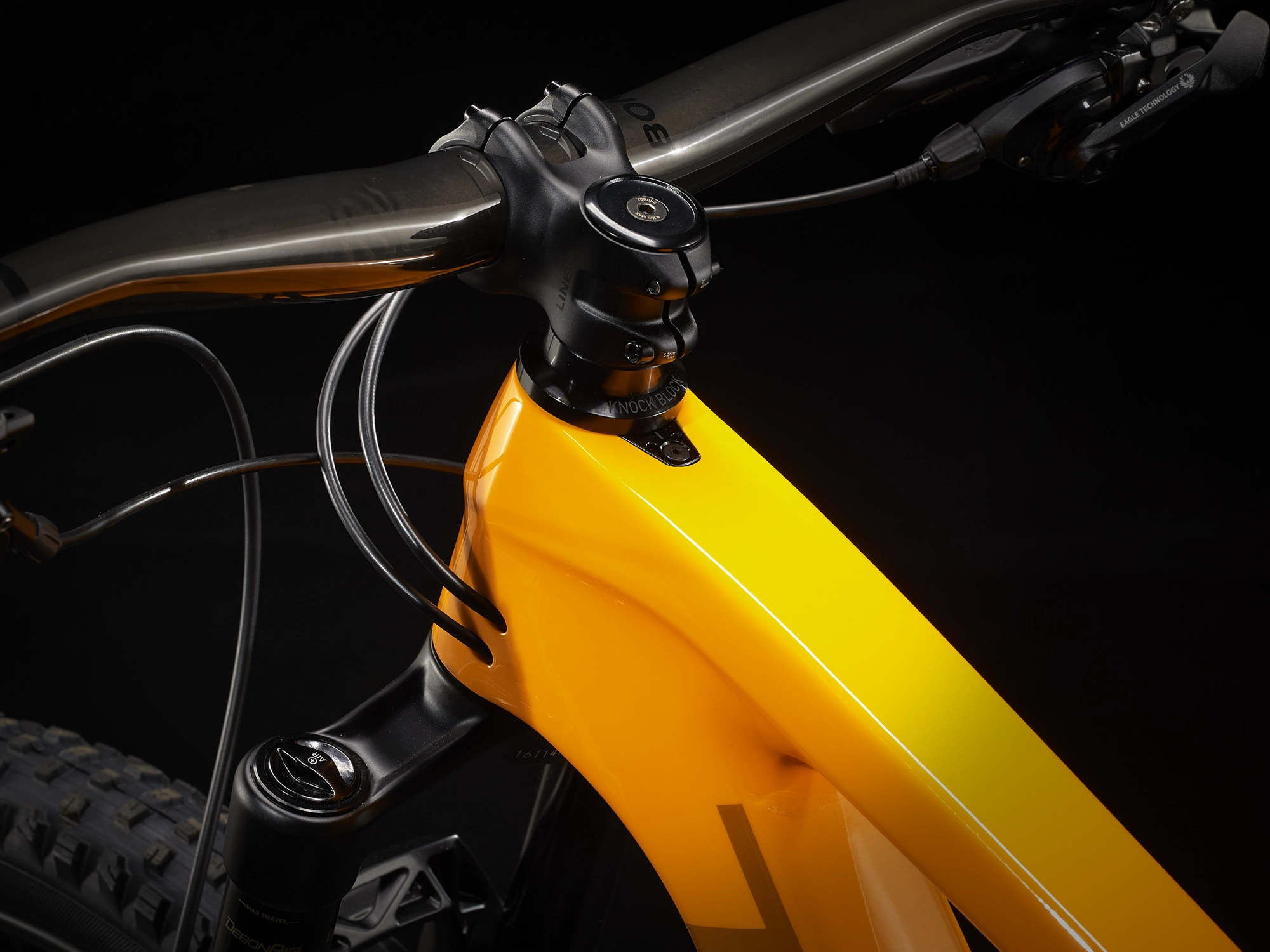 Trek Top Fuel 9.8 GX M Marigold To Red To Purple Abyss - WERKSTATT17 Bikeshop 5 Trek Top Fuel 9.8 GX M Marigold To Red To Purple Abyss - WERKSTATT17 Bikeshop – Bild 3