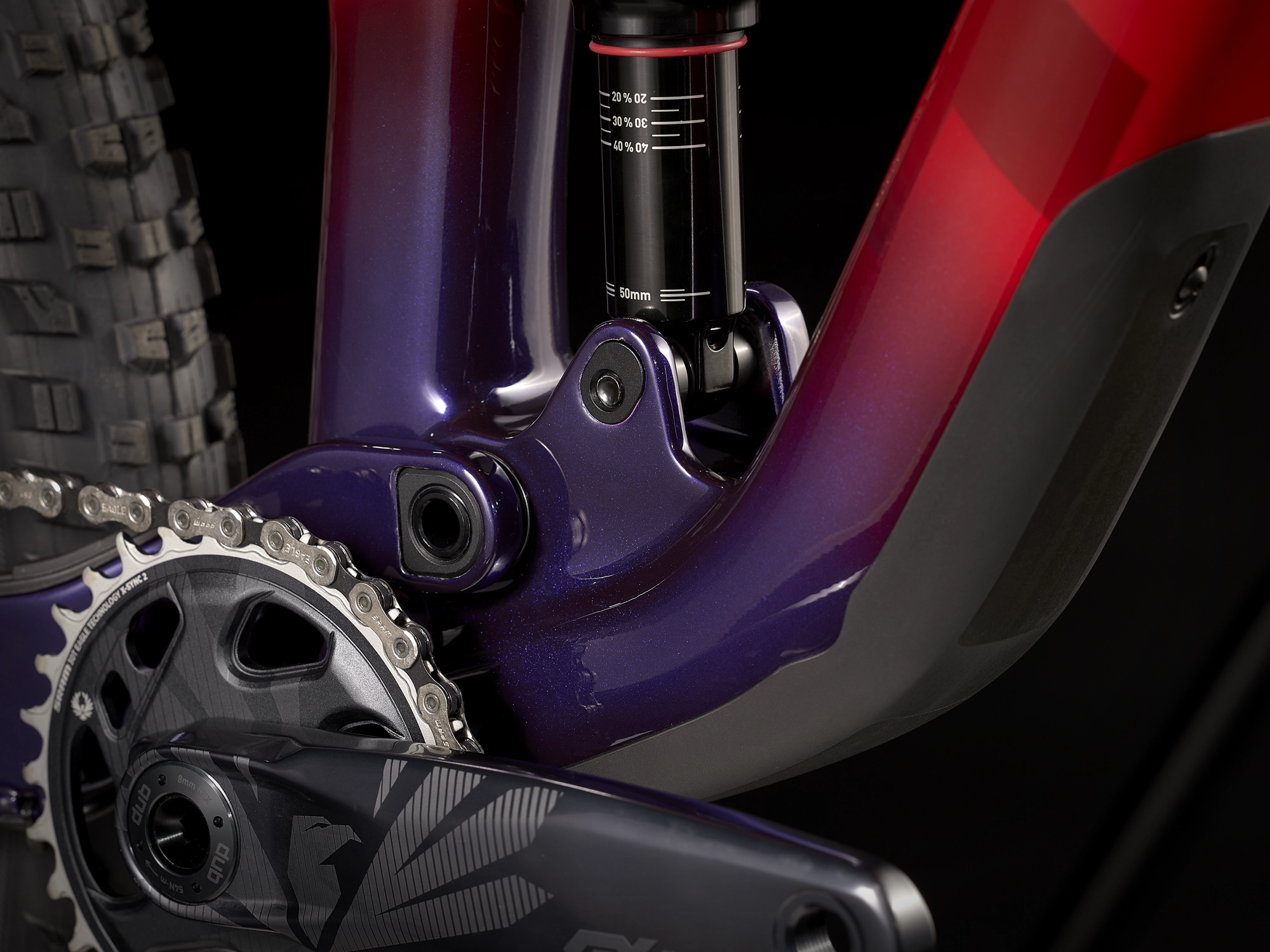 Trek Top Fuel 9.8 GX M Marigold To Red To Purple Abyss - WERKSTATT17 Bikeshop 9 Trek Top Fuel 9.8 GX M Marigold To Red To Purple Abyss - WERKSTATT17 Bikeshop – Bild 7