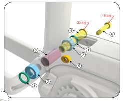 Trek Powerfly FS Ersatzteile Hinterbau Untere Schwinge