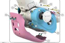 Trek Powerfly Unterbodenschutz Und Motorcover